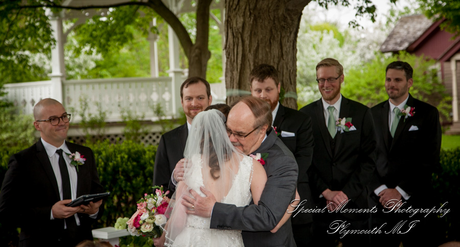 Lindsey & Matt at Mill Race Northville MI wedding photography
