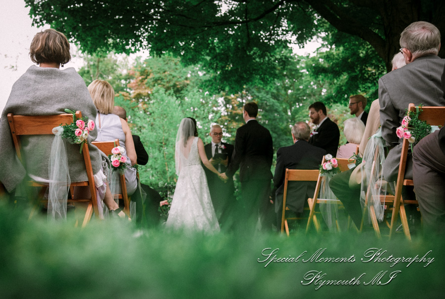 Lindsey & Matt at Mill Race Northville MI wedding photography