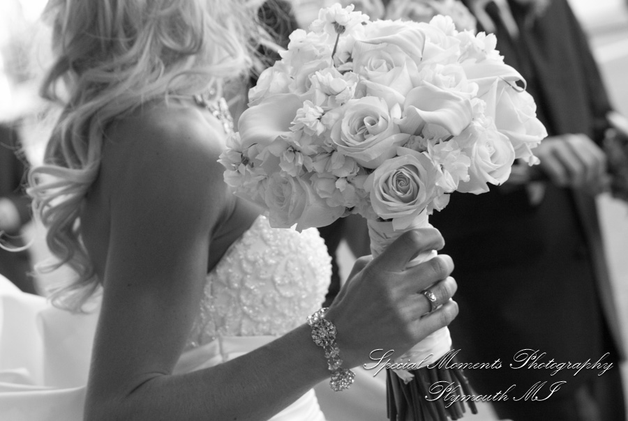 Christopher & Lisa at St. Ambrose Catholic Grosse Pointe Farms MI wedding photography