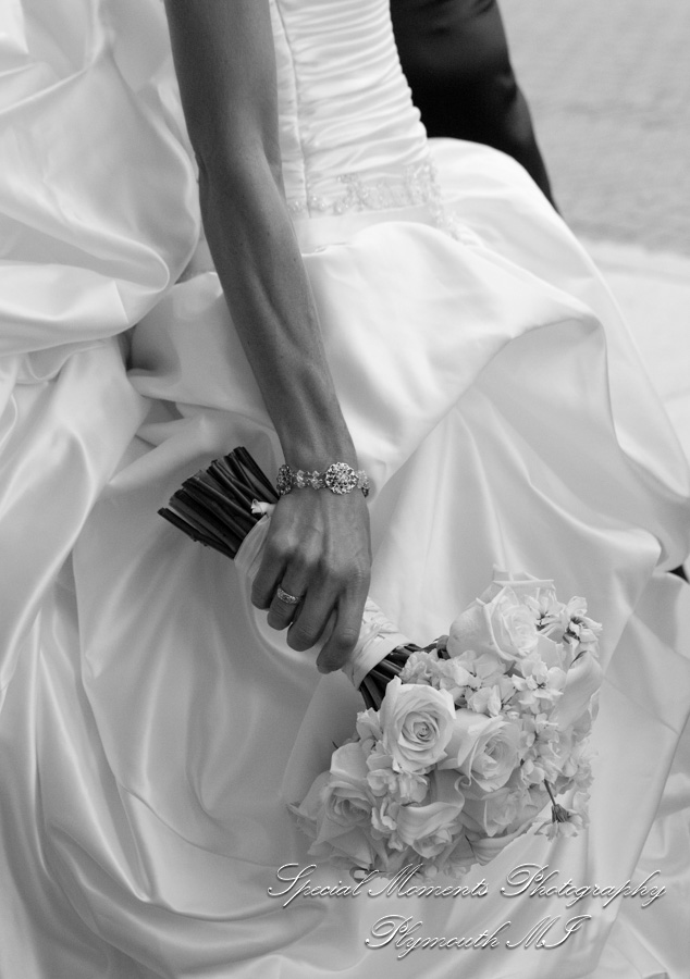 Christopher & Lisa at St. Ambrose Catholic Grosse Pointe Farms MI wedding photography