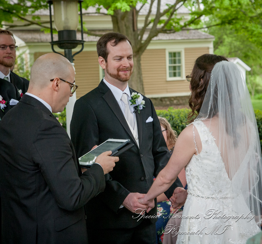 Lindsey & Matt at Mill Race Northville MI wedding photography
