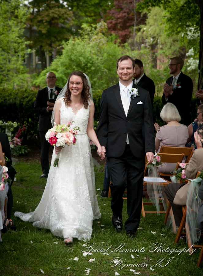 Lindsey & Matt at Mill Race Northville MI wedding photography