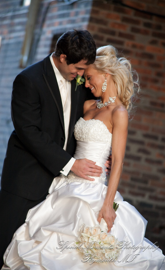 Christopher & Lisa at St. Ambrose Catholic Grosse Pointe Farms MI wedding photography