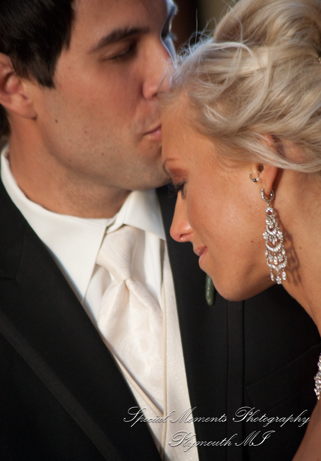 Christopher & Lisa at St. Ambrose Catholic Grosse Pointe Farms MI wedding photography