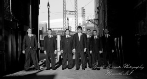 Christopher & Lisa at St. Ambrose Catholic Grosse Pointe Farms MI wedding photography