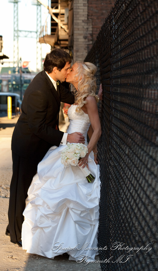 Christopher & Lisa at St. Ambrose Catholic Grosse Pointe Farms MI wedding photography