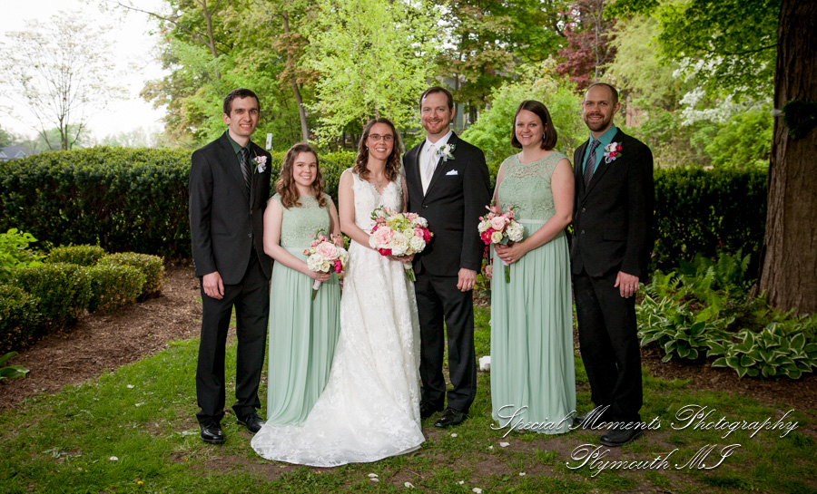 Lindsey & Matt at Mill Race Northville MI wedding photography