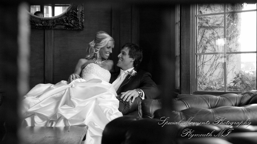 Christopher & Lisa at St. Ambrose Catholic Grosse Pointe Farms MI wedding photography