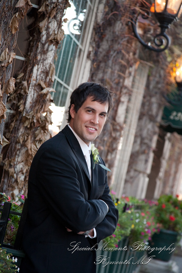 Christopher & Lisa at St. Ambrose Catholic Grosse Pointe Farms MI wedding photography