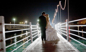 Christopher & Lisa at Roostertail Detroit MI wedding photograph