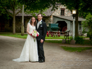 Lindsey & Matt at Mill Race Northville MI wedding photography
