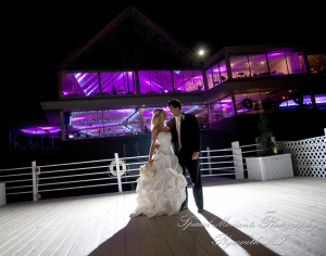 Christopher & Lisa at Roostertail Detroit MI wedding photograph
