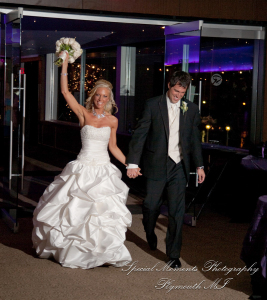 Christopher & Lisa at Roostertail Detroit MI wedding photograph