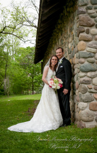 Lindsey & Matt at Mill Race Northville MI wedding photography