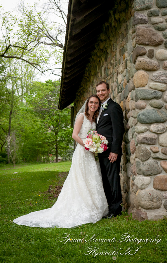 Lindsey & Matt at Mill Race Northville MI wedding photography
