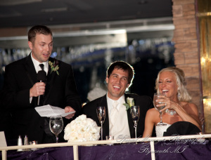 Christopher & Lisa at Roostertail Detroit MI wedding photograph