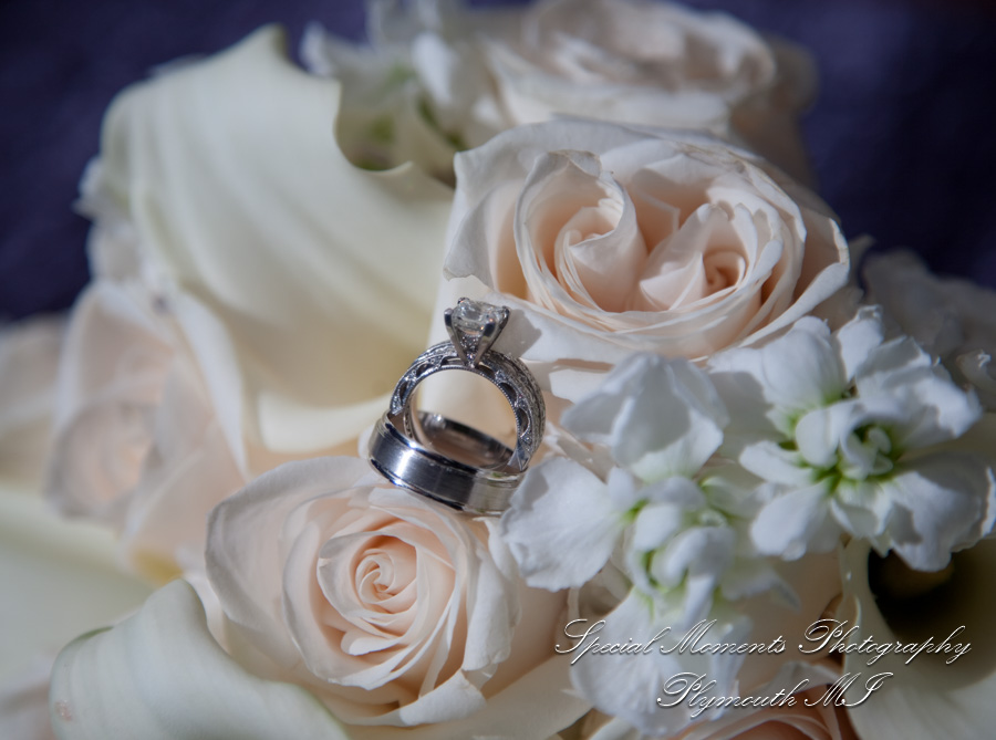 Christopher & Lisa at Roostertail Detroit MI wedding photograph