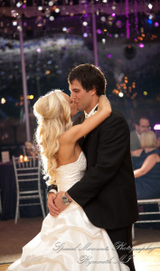 Christopher & Lisa at Roostertail Detroit MI wedding photograph