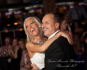 Christopher & Lisa at Roostertail Detroit MI wedding photograph