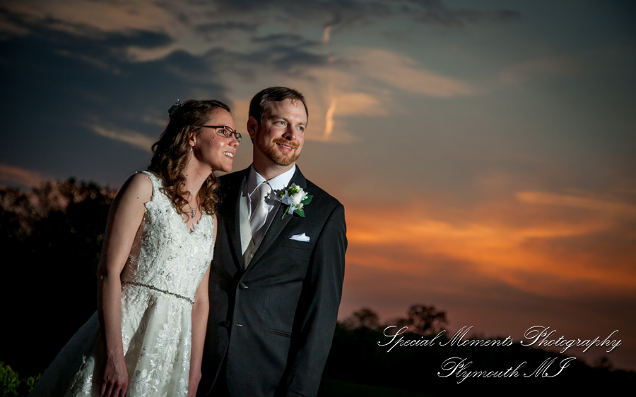 Lindsey & Matt at Northville Hills Golf Club Northville MI wedding photography
