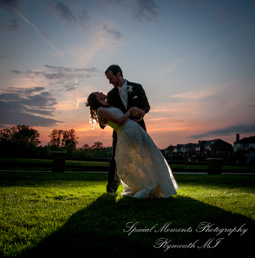 Lindsey & Matt at Northville Hills Golf Club Northville MI wedding photography
