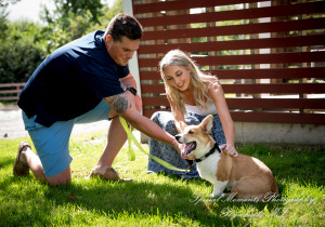 Lindsey & Mike at Kensington Park Milford MI engagement photography