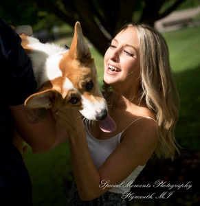 Lindsey & Mike at Kensington Park Milford MI engagement photography