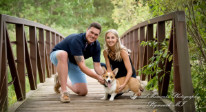 Lindsey & Mike at Kensington Park Milford MI engagement photography