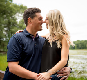 Lindsey & Mike at Kensington Park Milford MI engagement photography