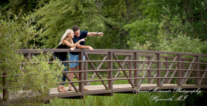 Lindsey & Mike at Kensington Park Milford MI engagement photography