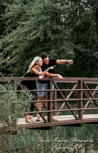 Lindsey & Mike at Kensington Park Milford MI engagement photography