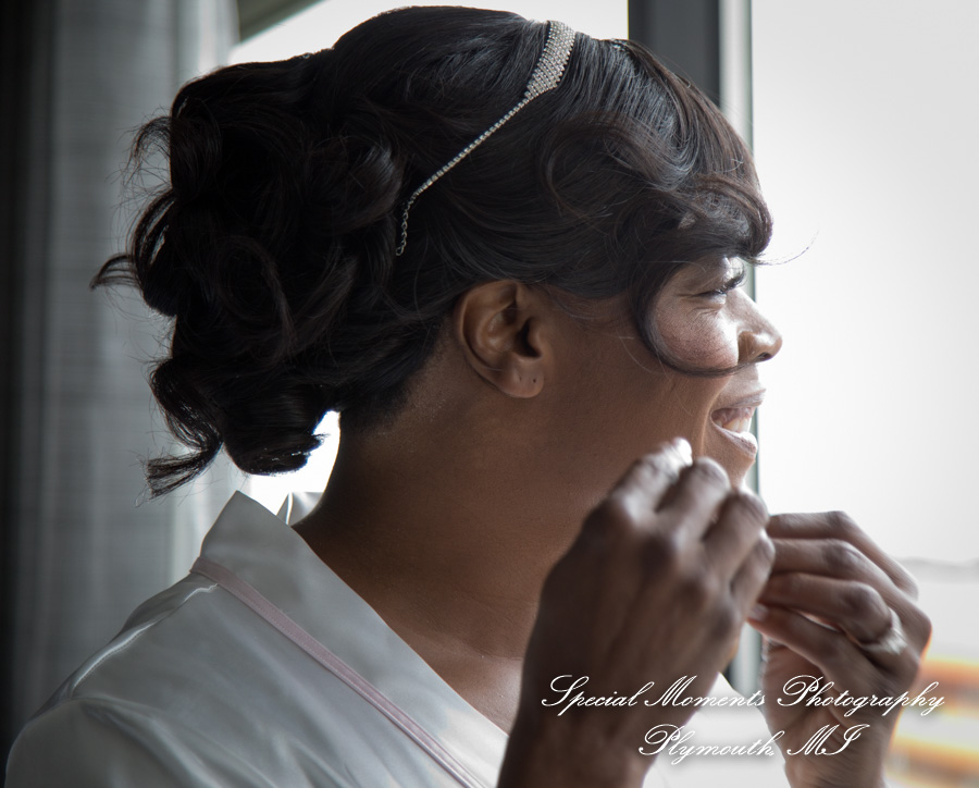MSU Horticulture Garden East Lansing MI wedding photograph