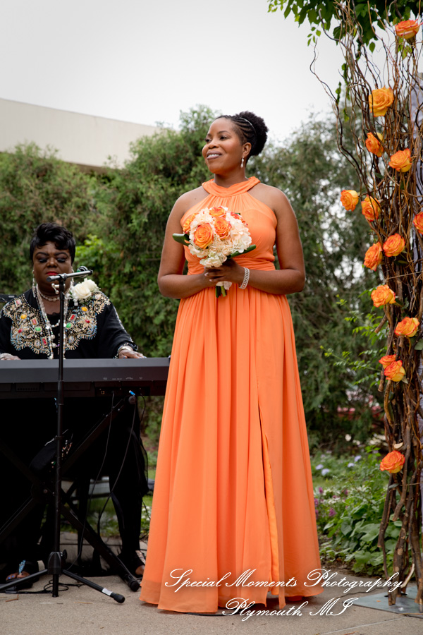 Angenette & Leroy at MSU Horticulture Garden East Lansing MI wedding photography