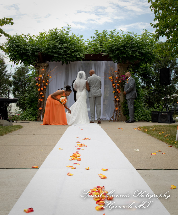 Angenette & Leroy at MSU Horticulture Garden East Lansing MI wedding photography