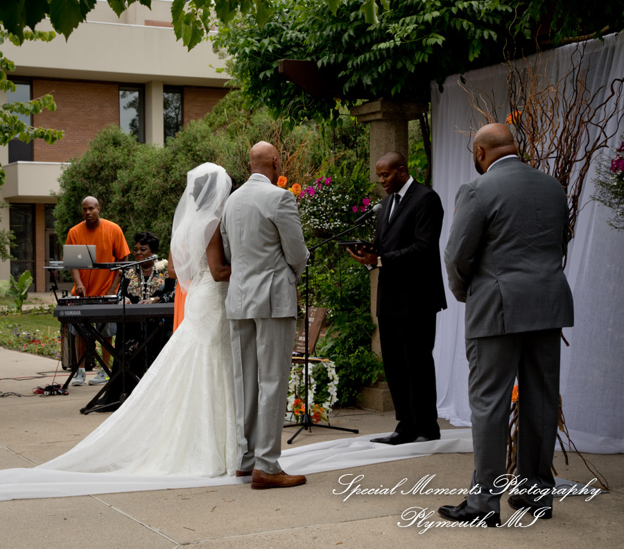 Angenette & Leroy at MSU Horticulture Garden East Lansing MI wedding photography
