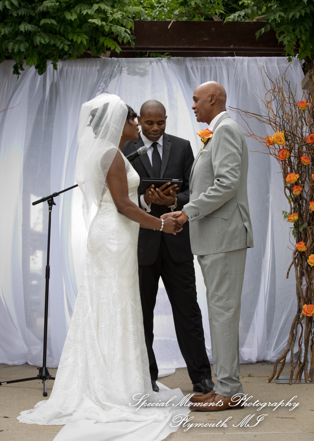 Angenette & Leroy at MSU Horticulture Garden East Lansing MI wedding photography