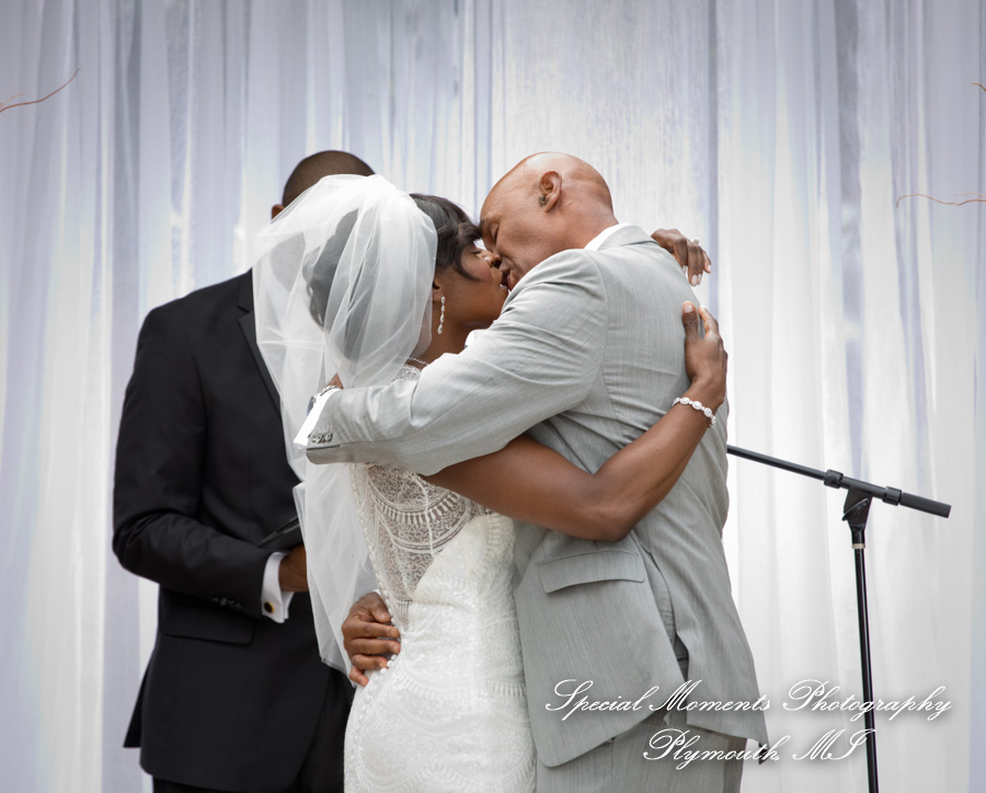 Angenette & Leroy at MSU Horticulture Garden East Lansing MI wedding photography