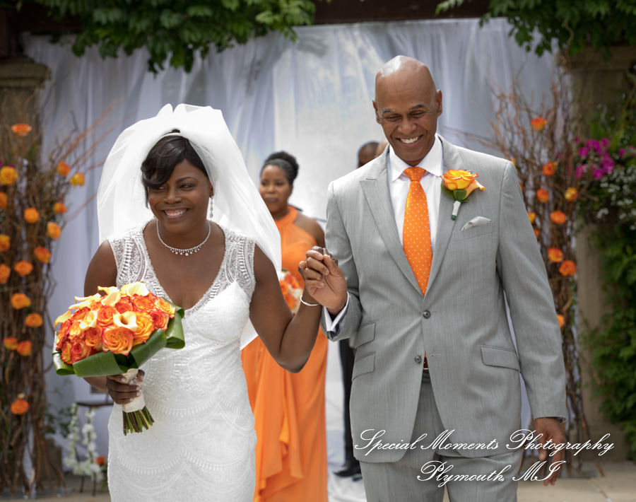 Angenette & Leroy at MSU Horticulture Garden East Lansing MI wedding photography