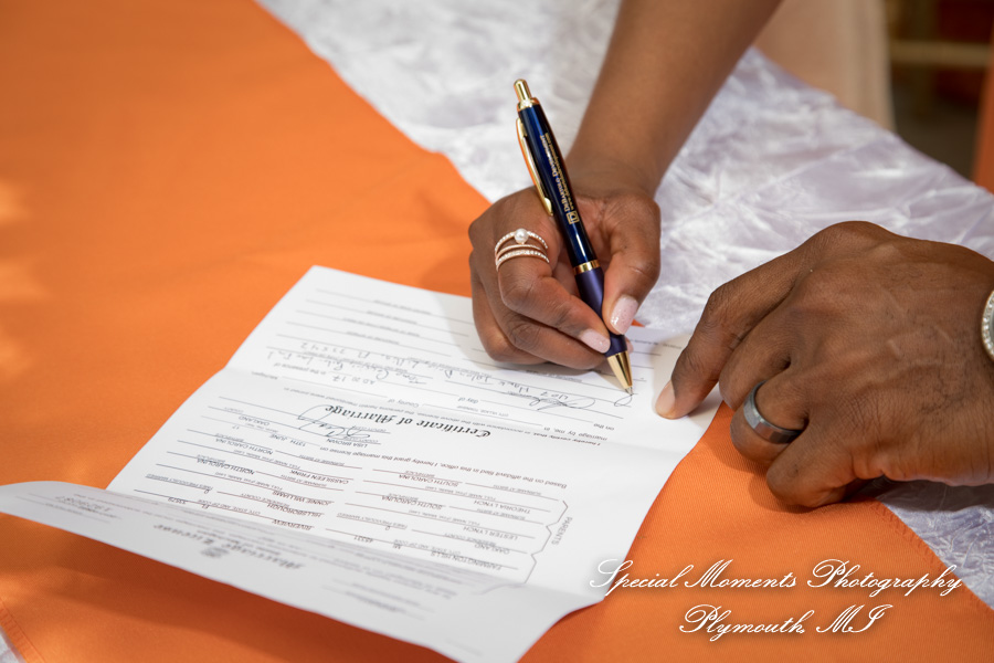 Angenette & Leroy at MSU Horticulture Garden East Lansing MI wedding photography