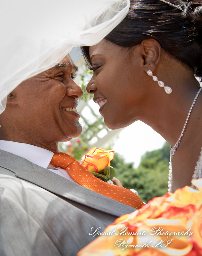 Angenette & Leroy at MSU Horticulture Garden East Lansing MI wedding photography