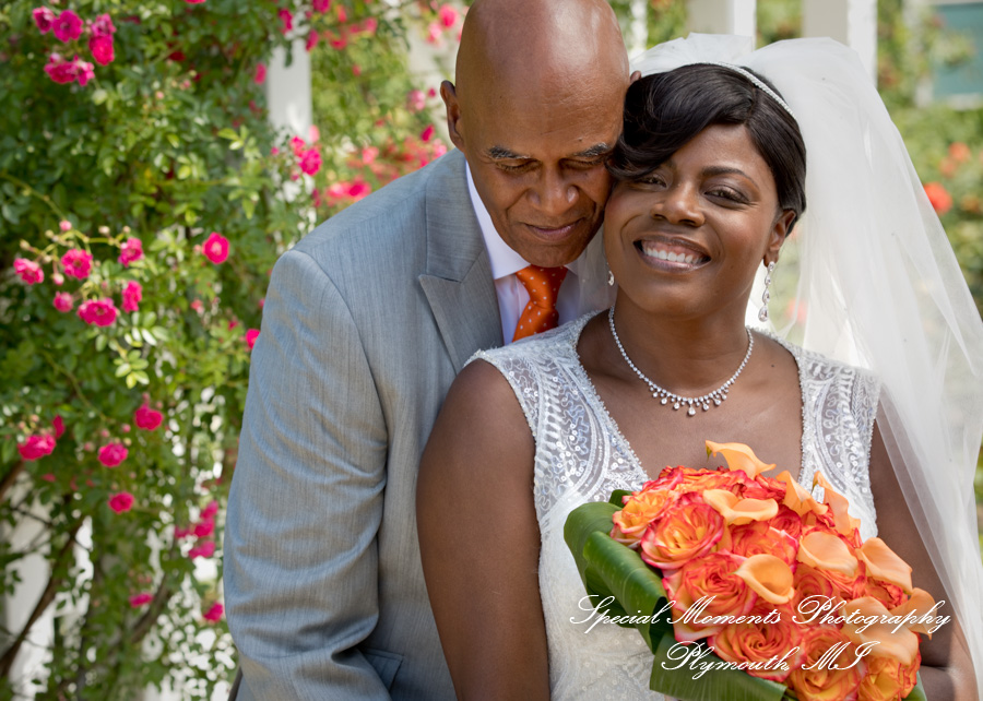 Angenette & Leroy at MSU Horticulture Garden East Lansing MI wedding photography