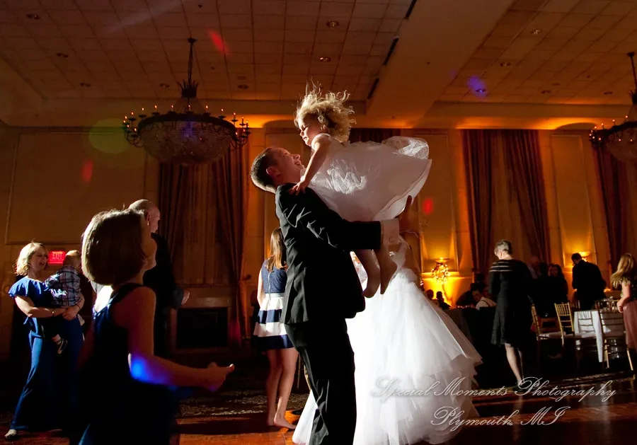 Inn At St. John Grande Ballroom Plymouth MI wedding photograph