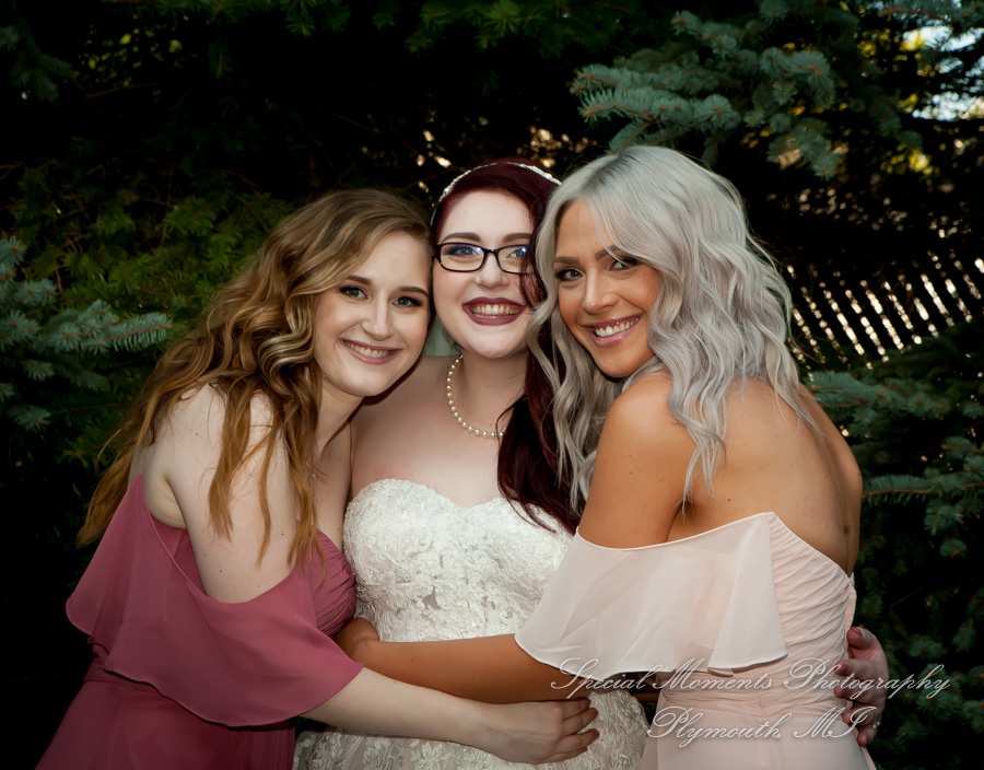 Crystal Gardens Howell Open Air Chapel MI wedding photograph
