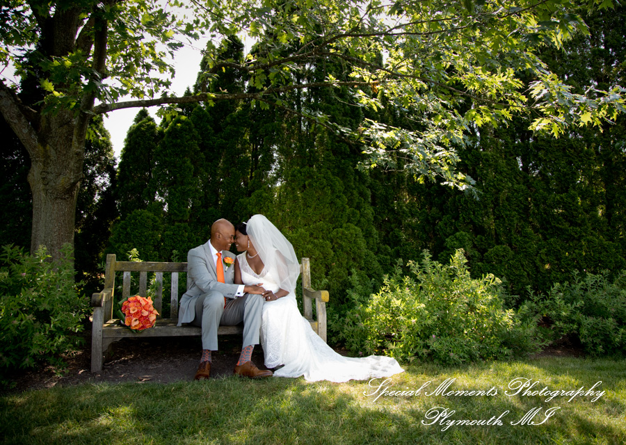 Angenette & Leroy at MSU Horticulture Garden East Lansing MI wedding photography