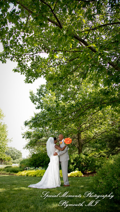 Angenette & Leroy at MSU Horticulture Garden East Lansing MI wedding photography