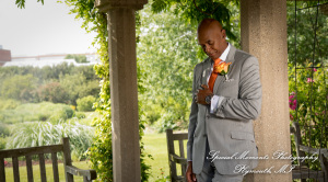Angenette & Leroy at MSU Horticulture Garden East Lansing MI wedding photography