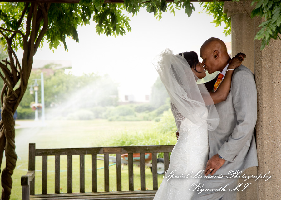 Angenette & Leroy at MSU Horticulture Garden East Lansing MI wedding photography