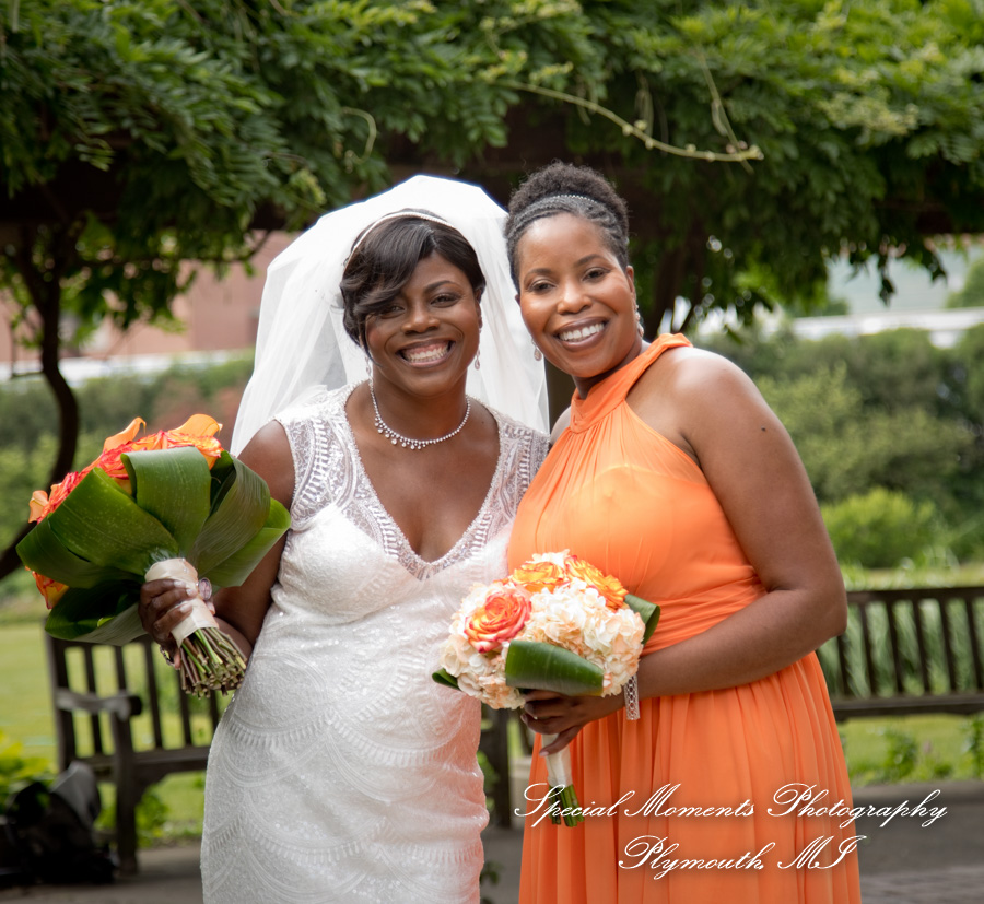Angenette & Leroy at MSU Horticulture Garden East Lansing MI wedding photography