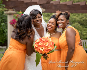 Angenette & Leroy at MSU Horticulture Garden East Lansing MI wedding photography