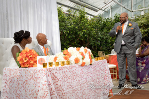 Angenette & Leroy at MSU Horticulture Garden East Lansing MI wedding photography